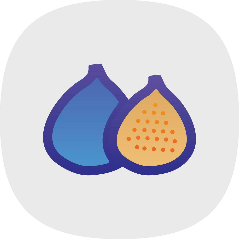 Fig Vector Icon Design