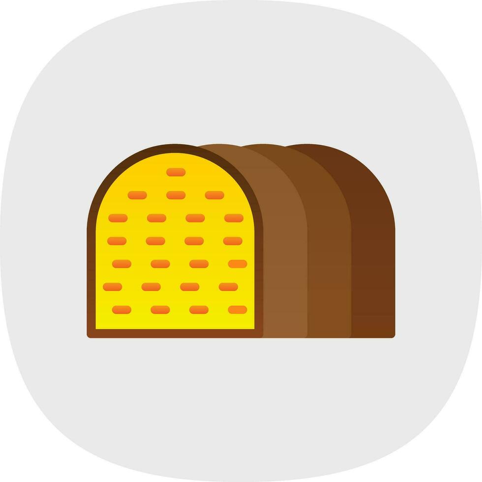 Toast Vector Icon Design