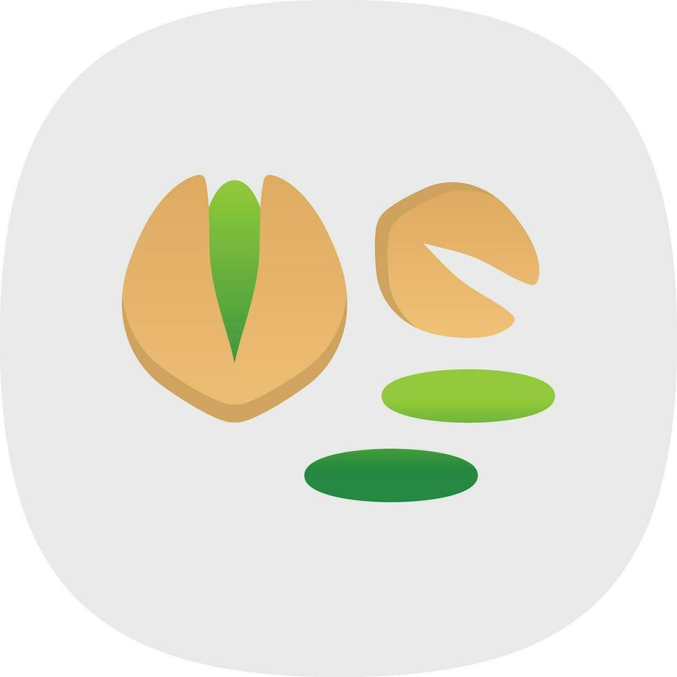 Pistachio Vector Icon Design