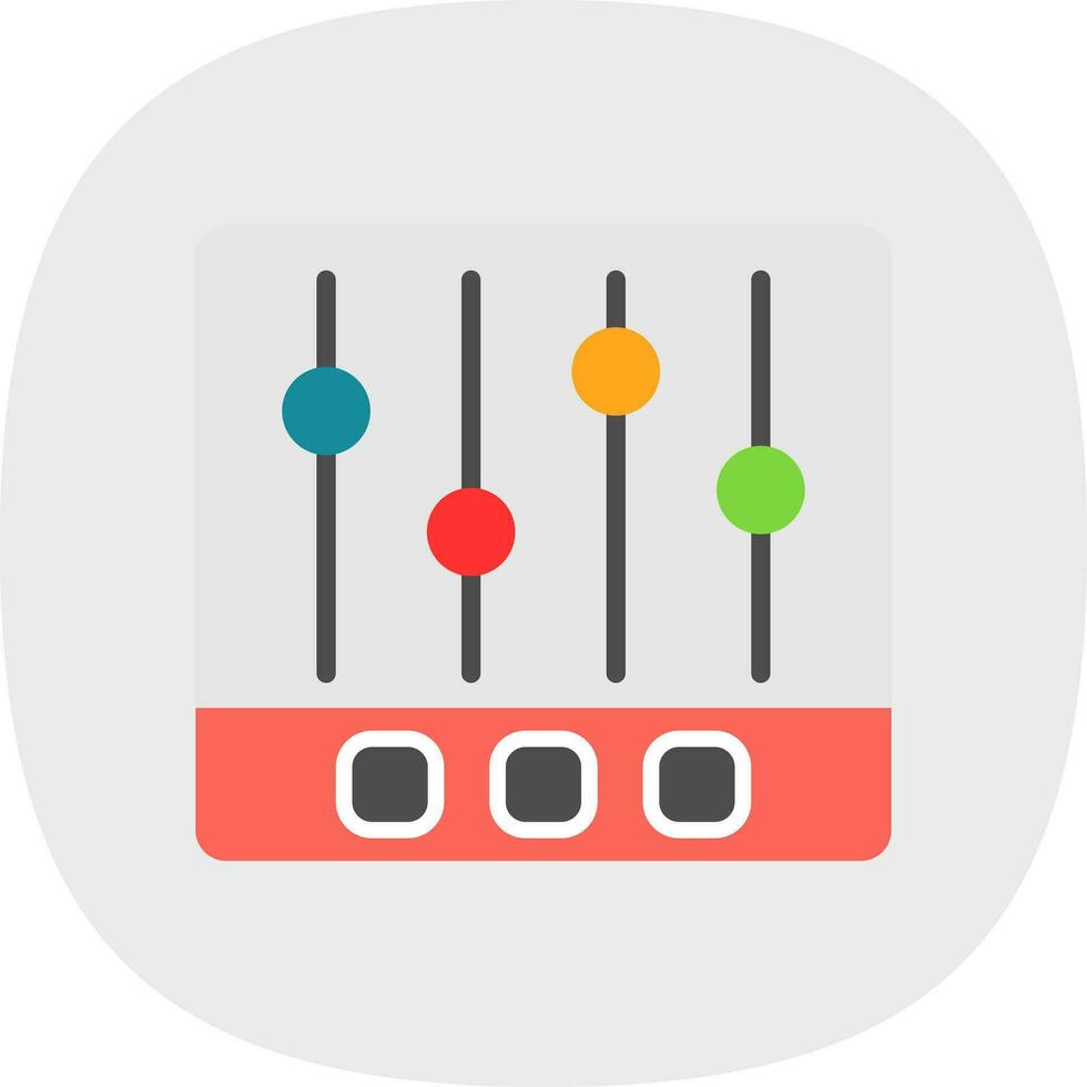Music Equalizer  Vector Icon Design