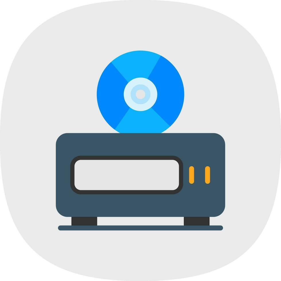 Dvd Player  Vector Icon Design