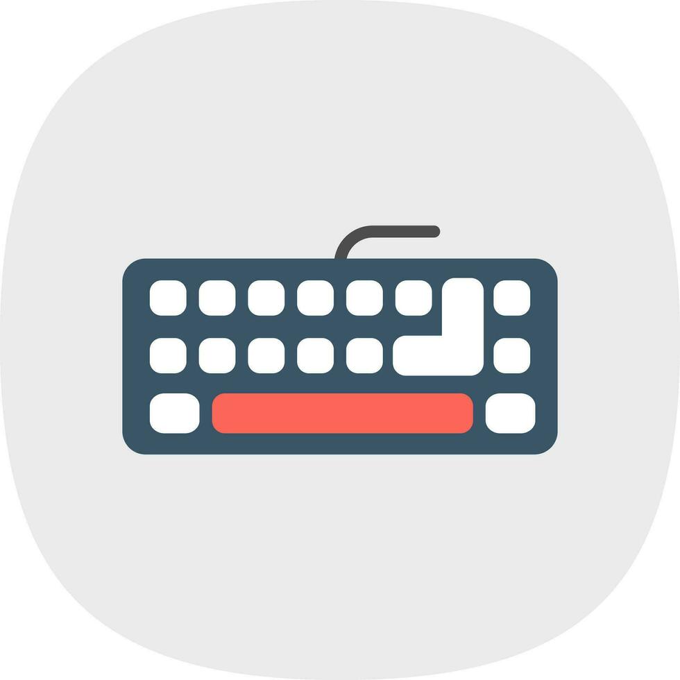 Keyboard  Vector Icon Design