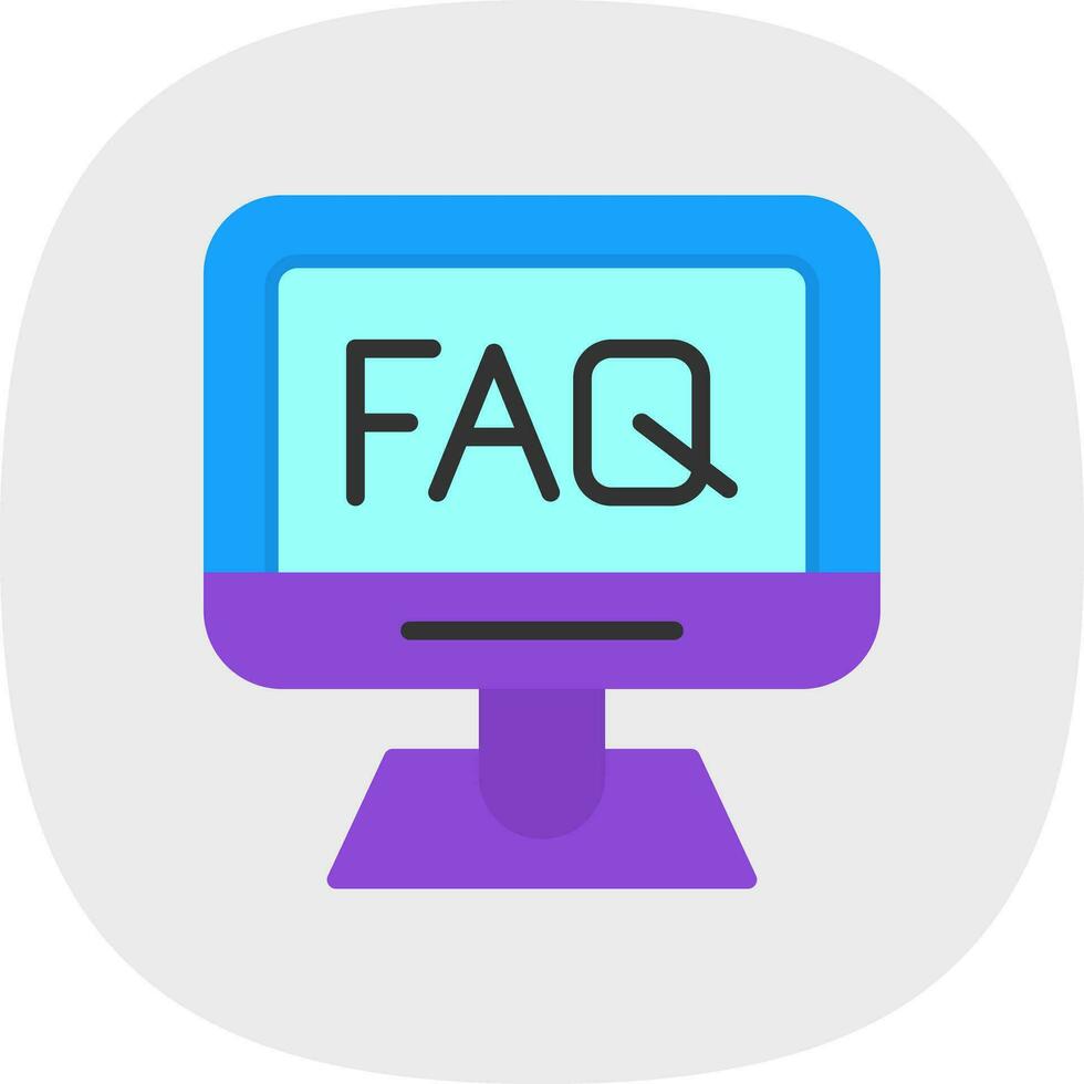 Faq  Vector Icon Design
