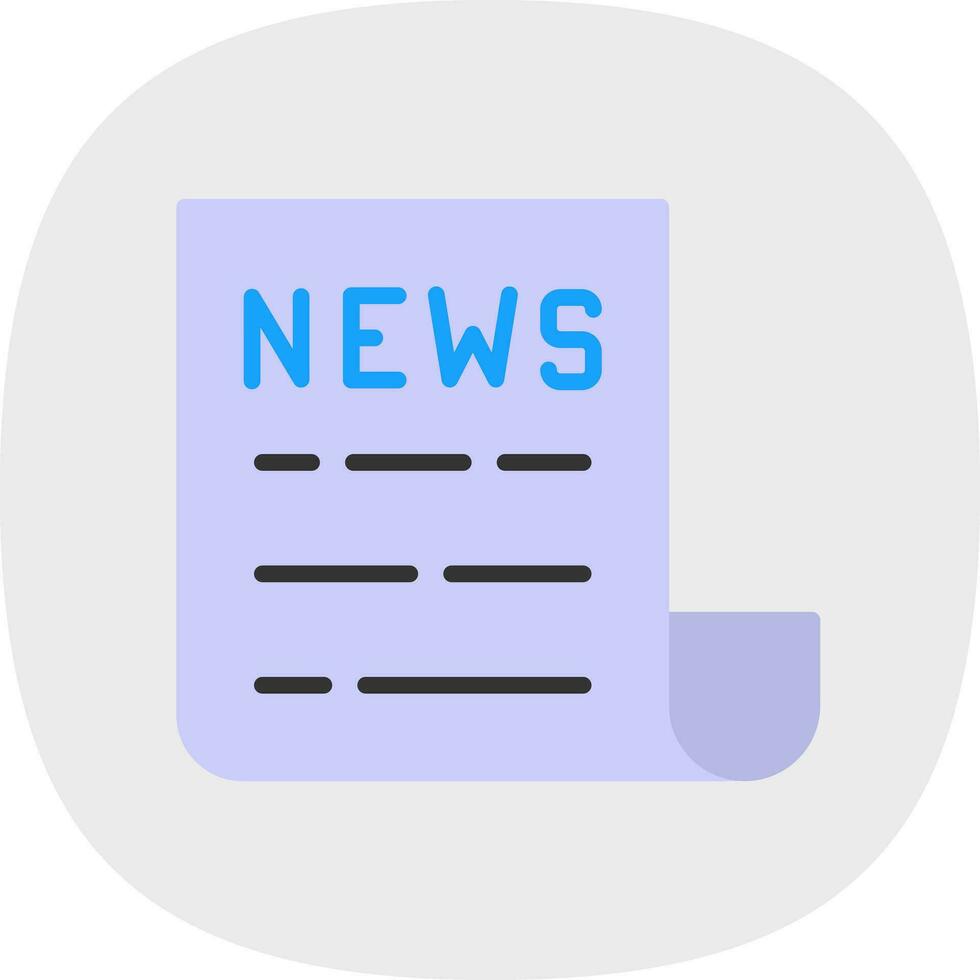 News  Vector Icon Design