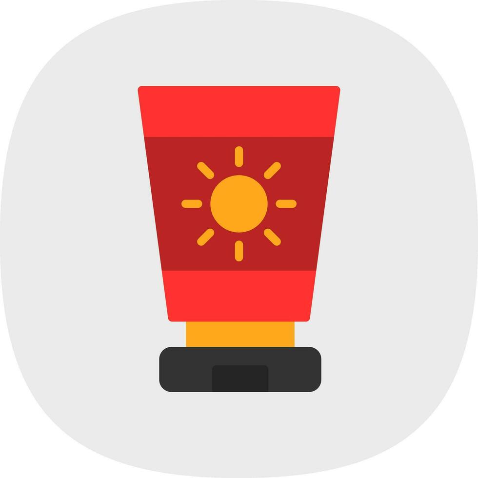 Sunblock  Vector Icon Design