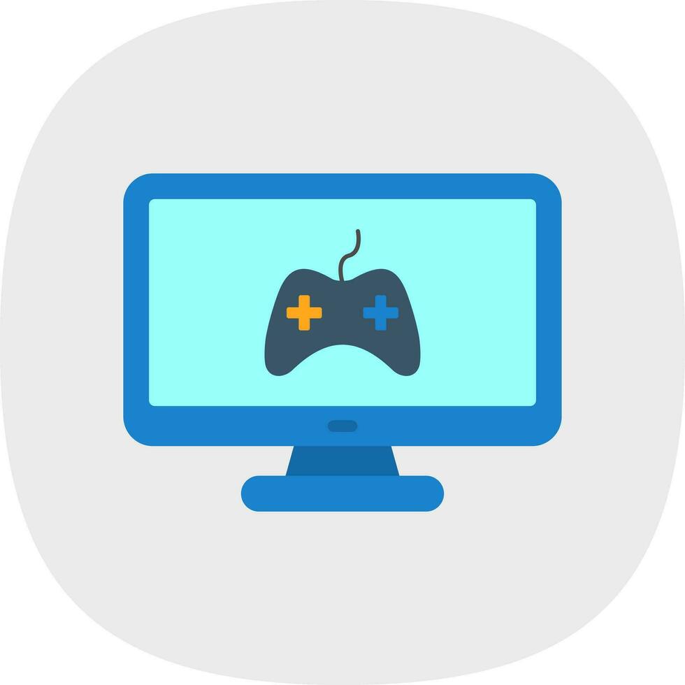 Online Game  Vector Icon Design