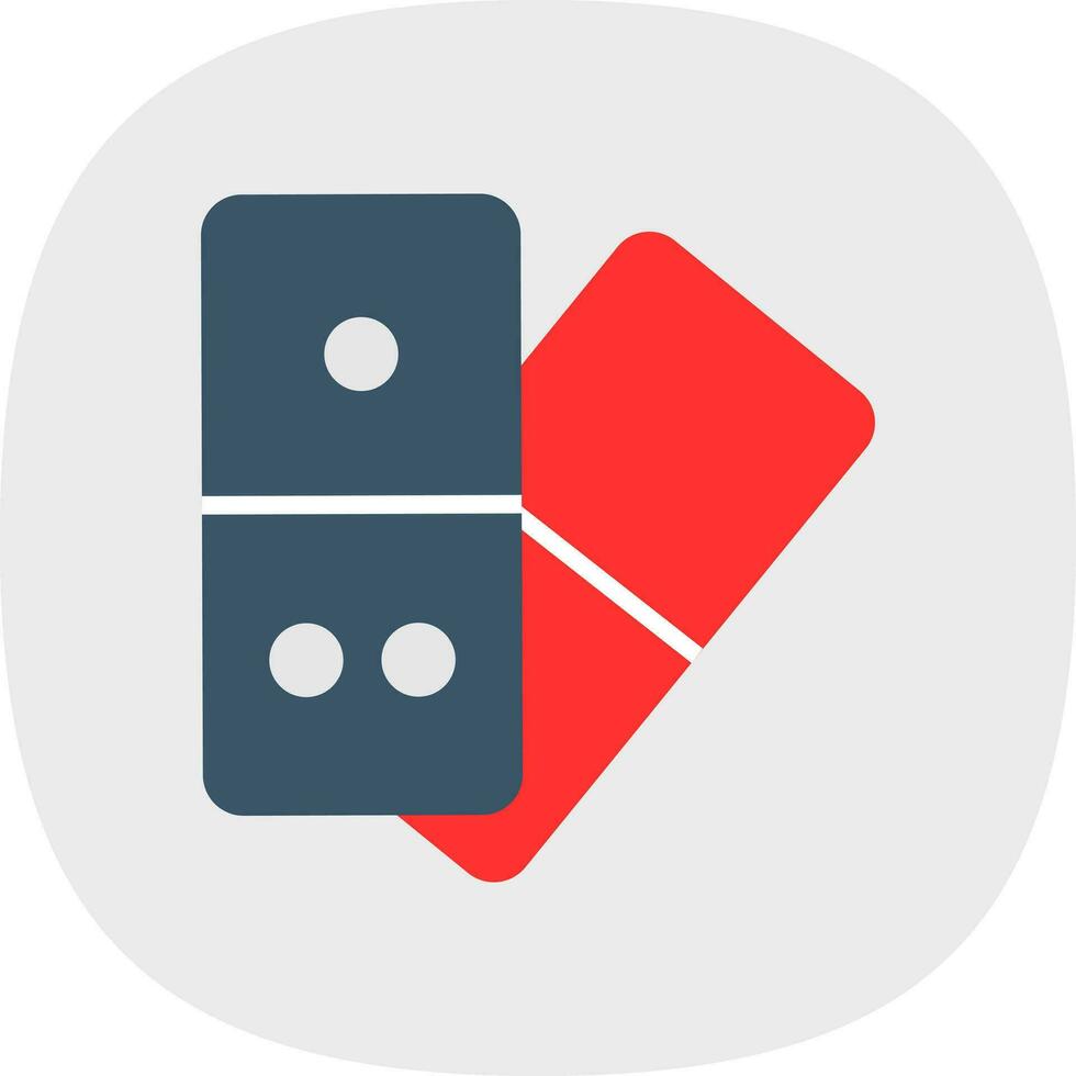 Domino  Vector Icon Design