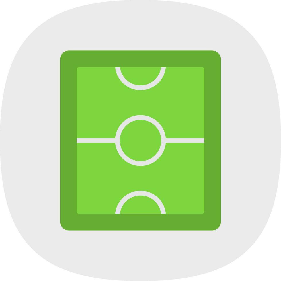 Soccer Field  Vector Icon Design