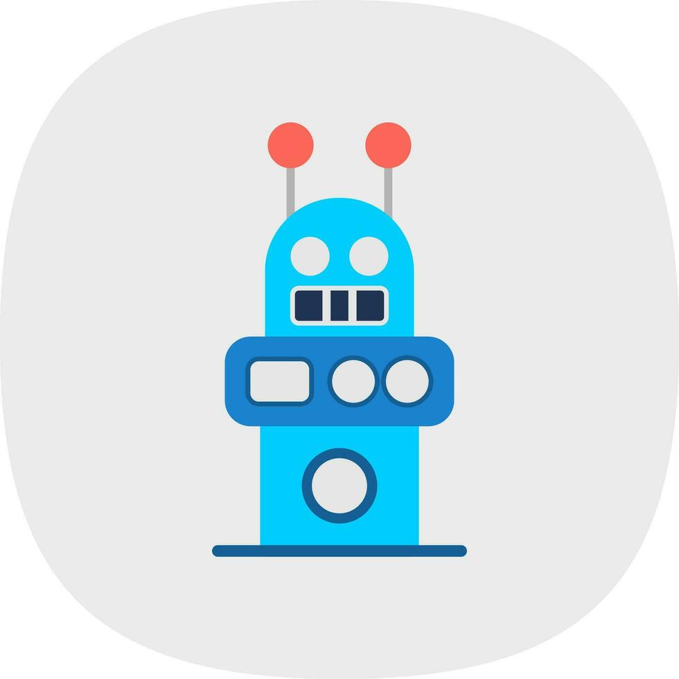 Robot  Vector Icon Design