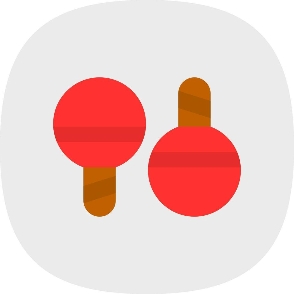 Table Tennis  Vector Icon Design