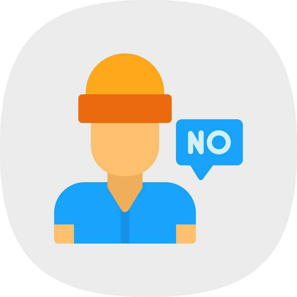 No  Vector Icon Design