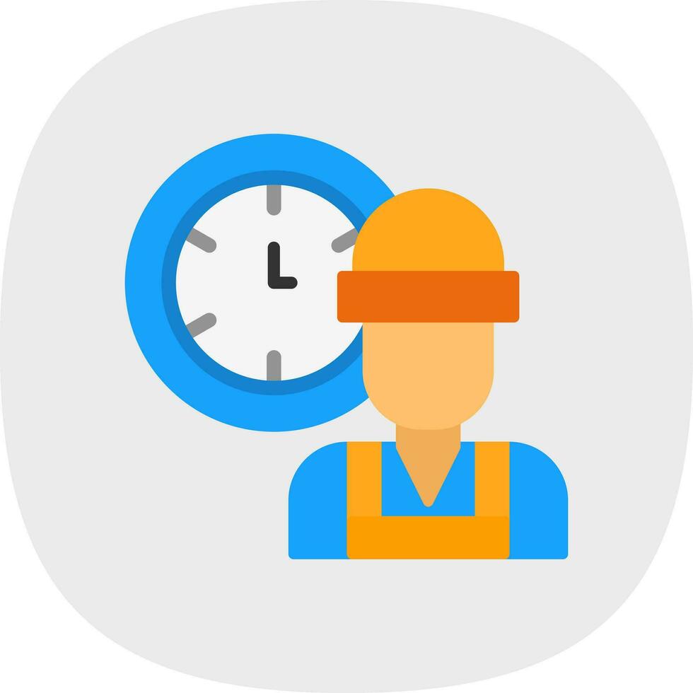 Working Hours  Vector Icon Design