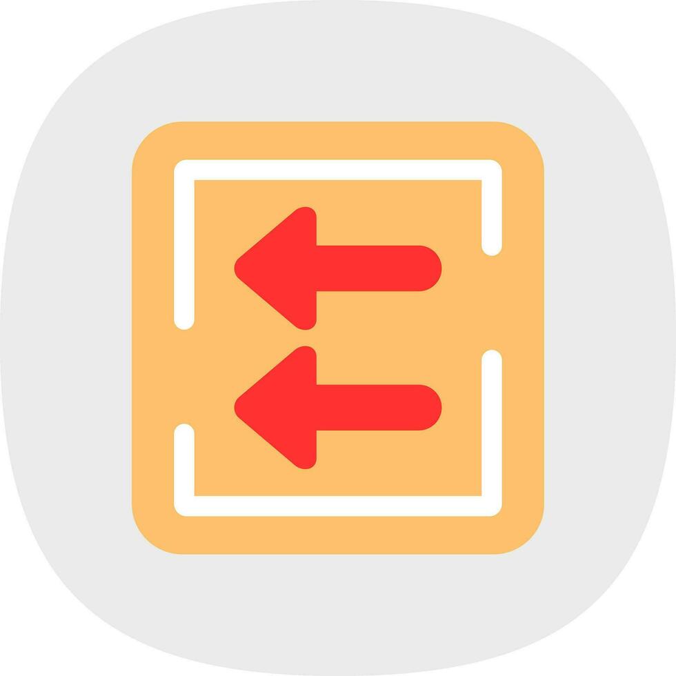 Fast Backward Vector Icon Design