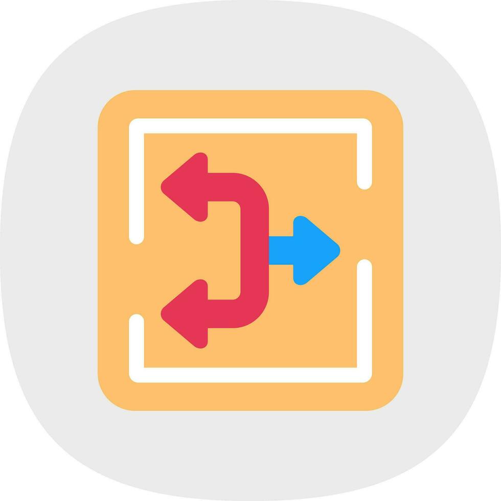 Three Arrows Vector Icon Design