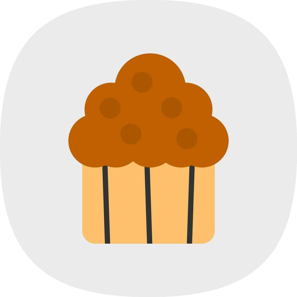 Muffin Vector Icon Design