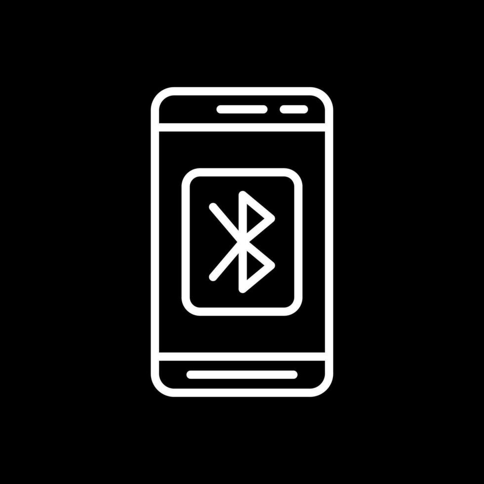 Mobile Bluetooth  Vector Icon Design