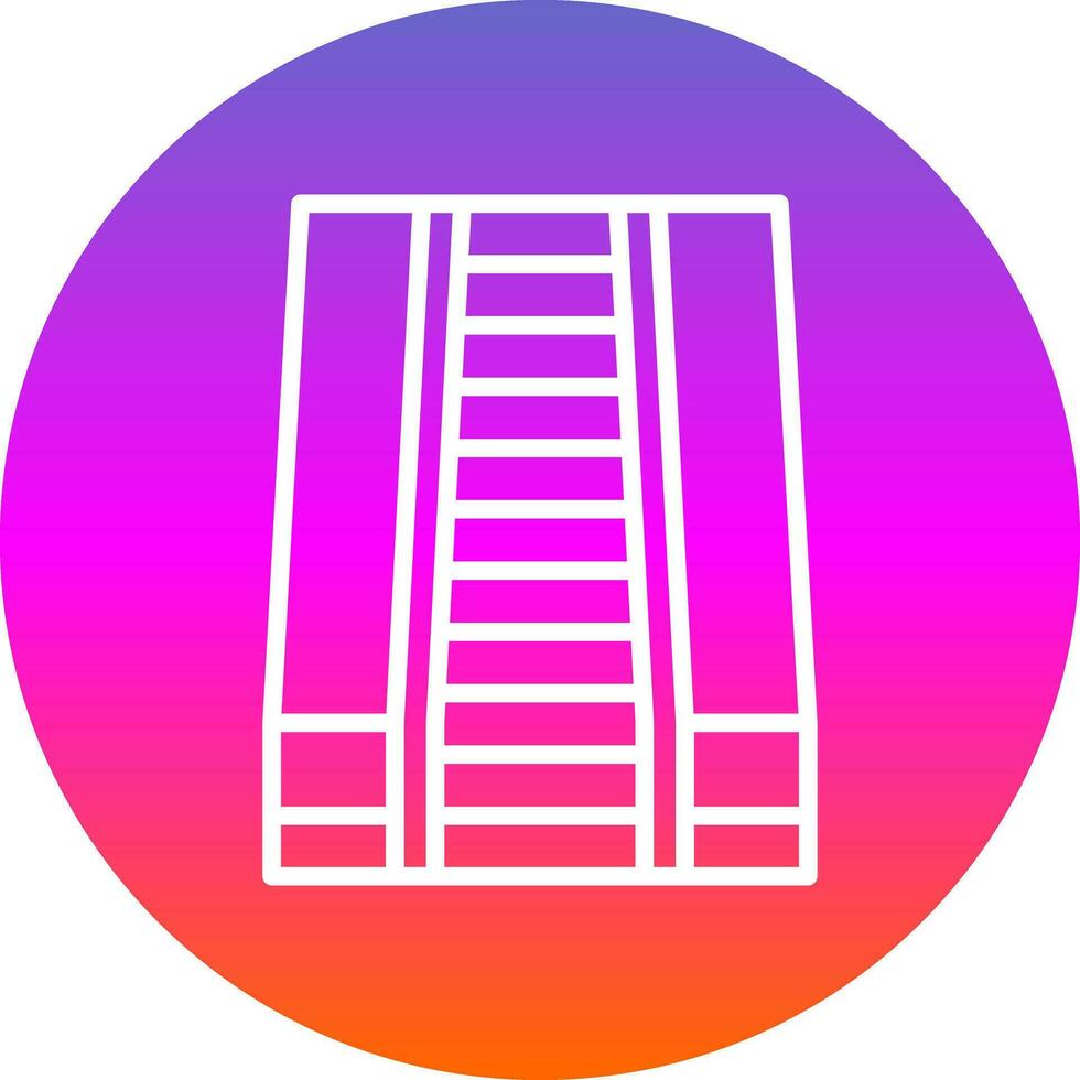 Escalator Vector Icon Design
