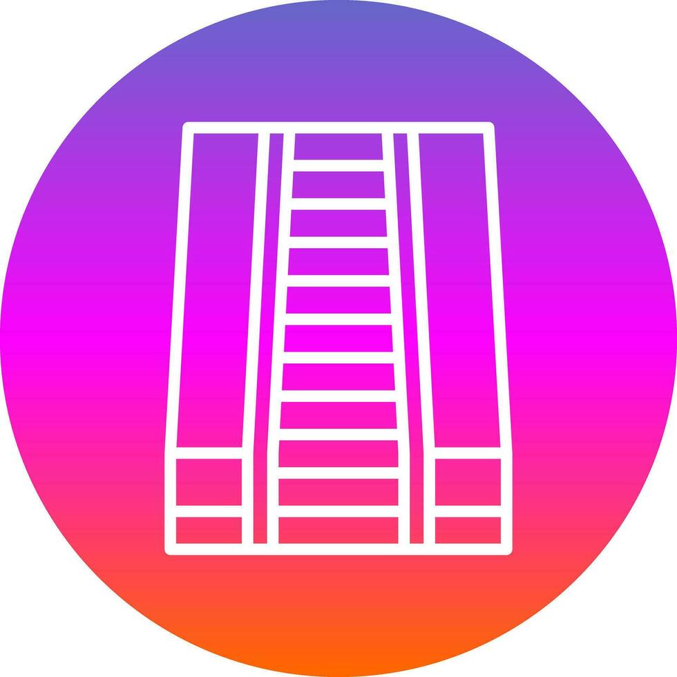 Escalator Vector Icon Design