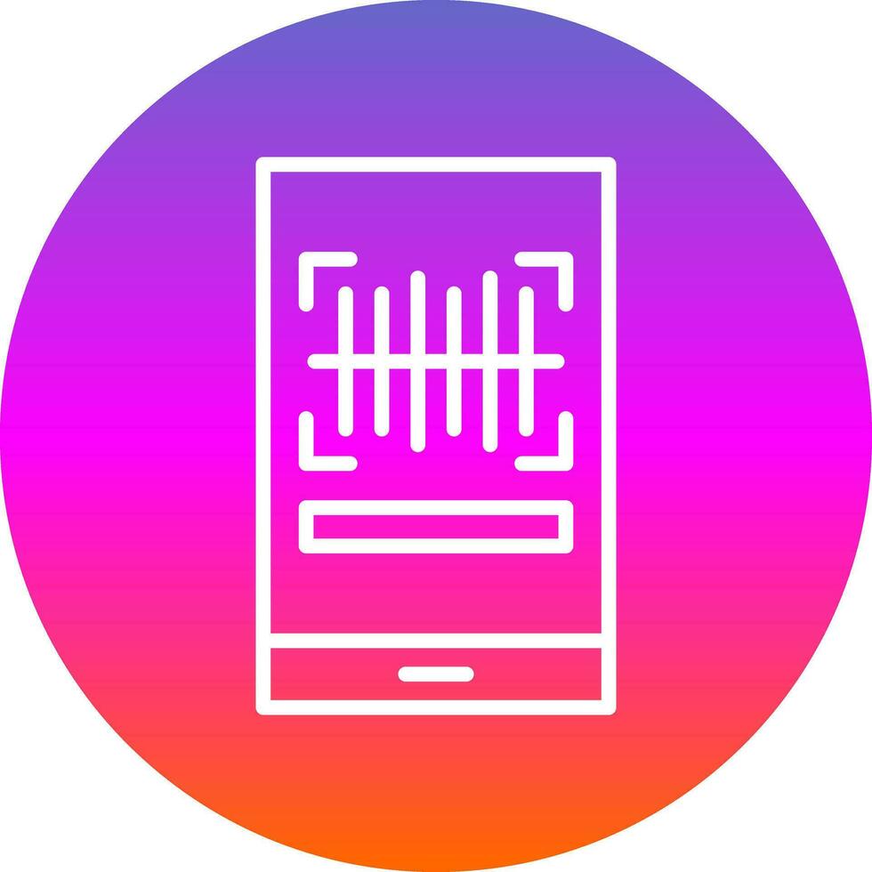 Barcode Vector Icon Design