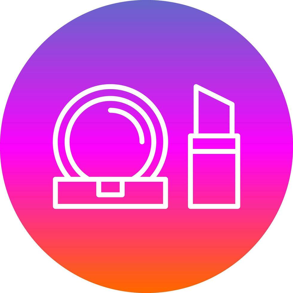 diseño de icono de vector de maquillaje