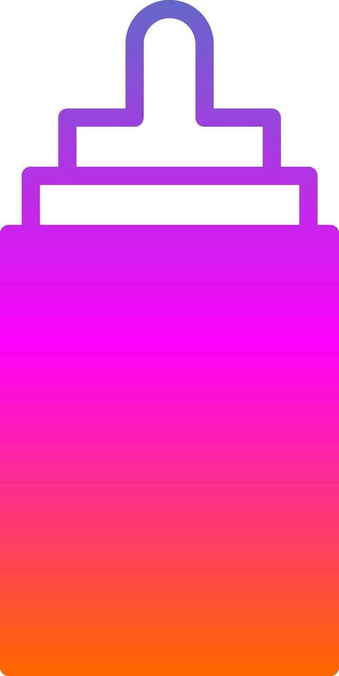 Baby Bottle Vector Icon Design