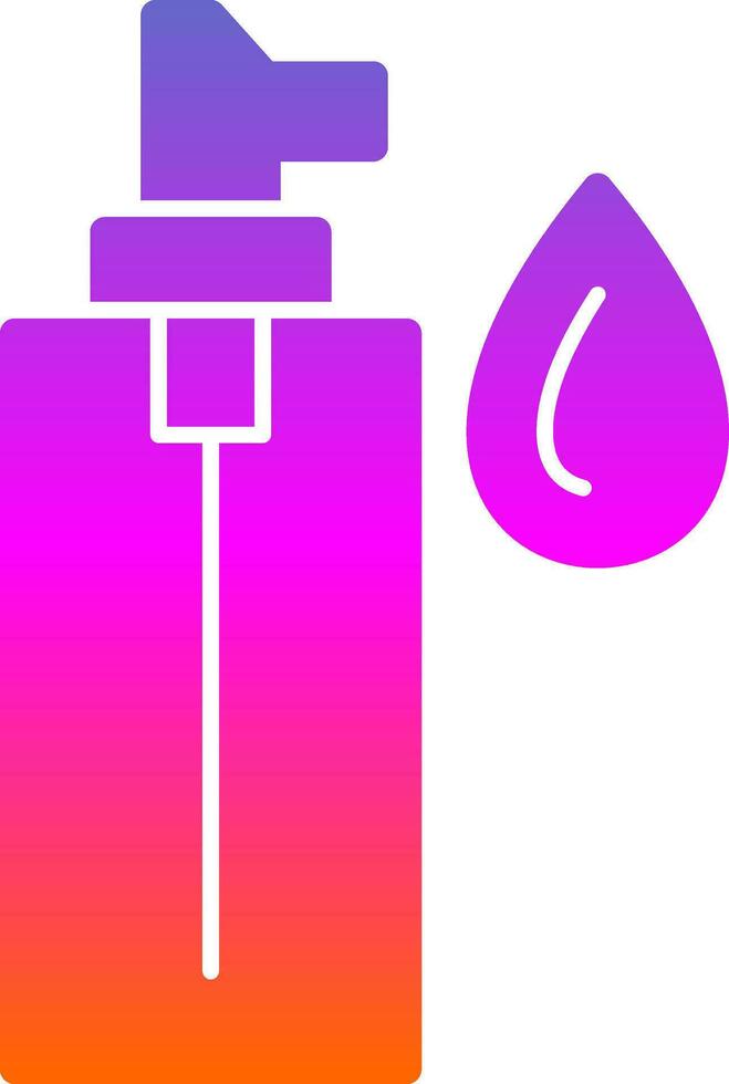 Face Cleanser Vector Icon Design