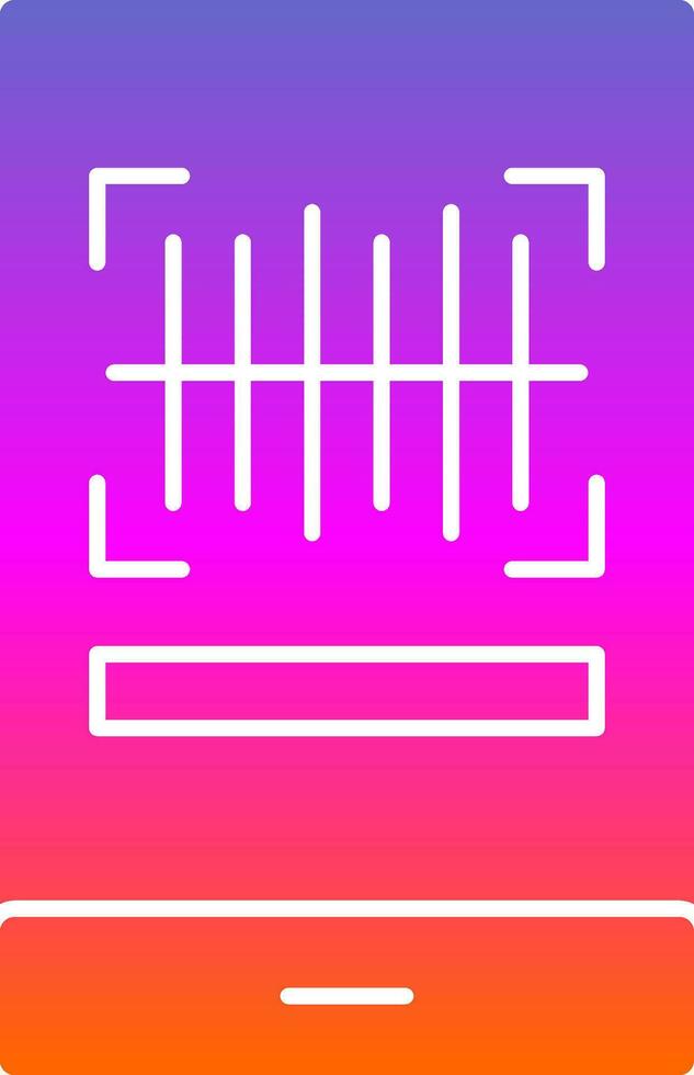 Barcode Vector Icon Design