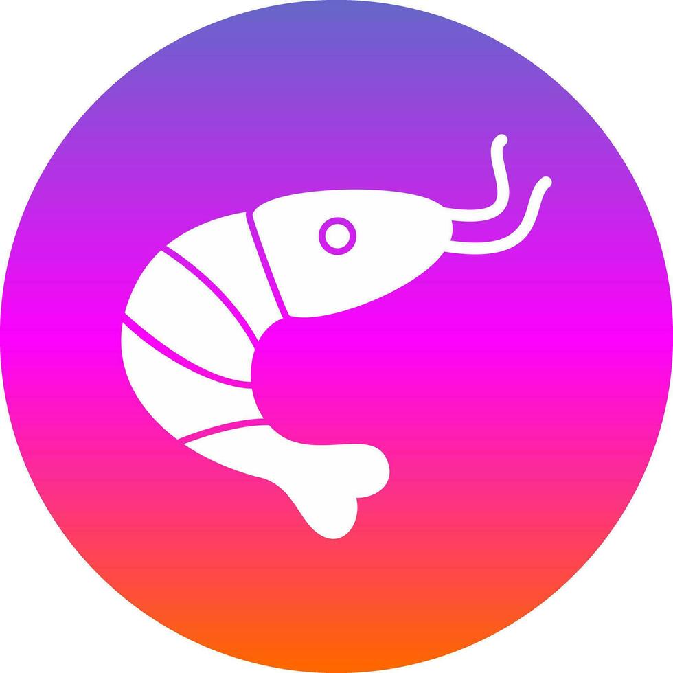 Prawn Vector Icon Design