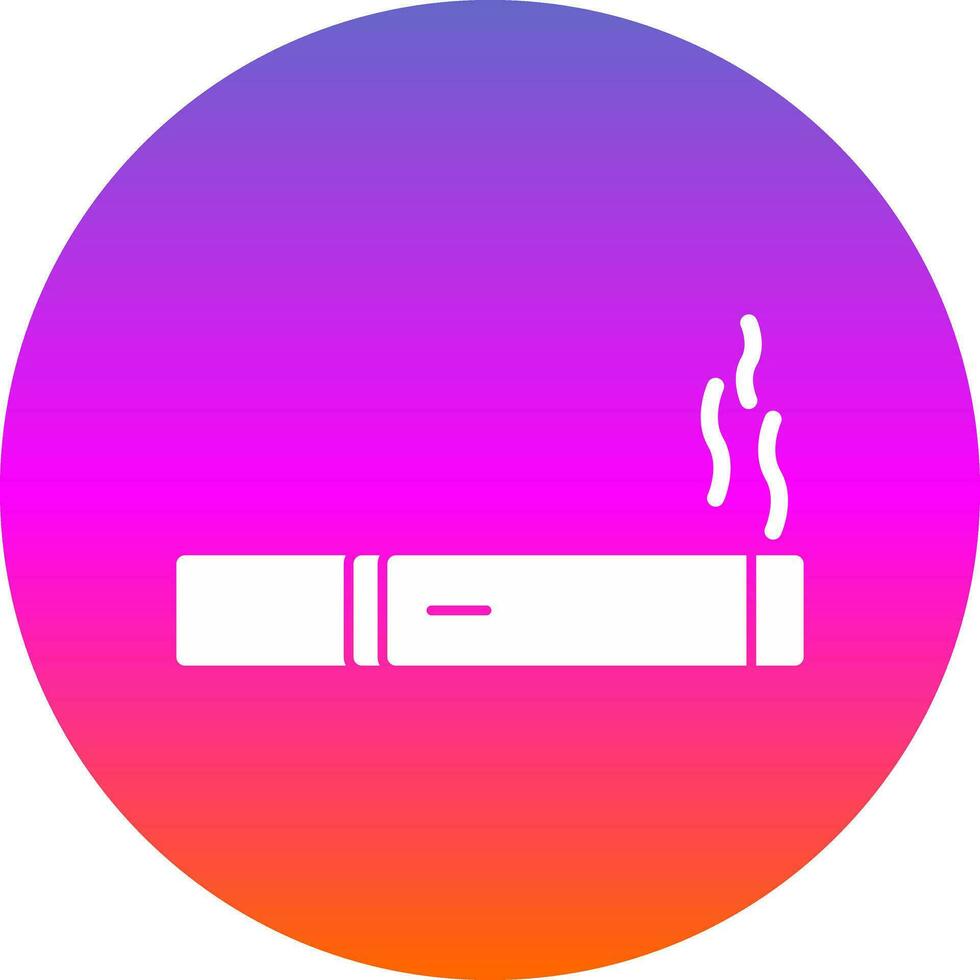 Cigarette Vector Icon Design