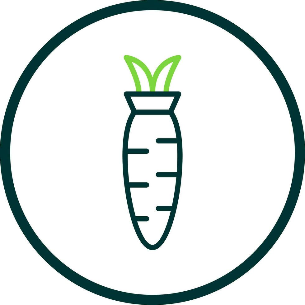 Carrot Vector Icon Design
