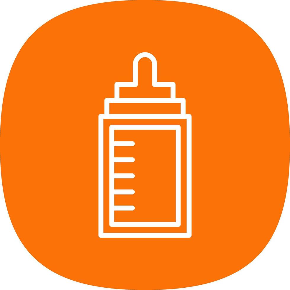 Baby Bottle Vector Icon Design