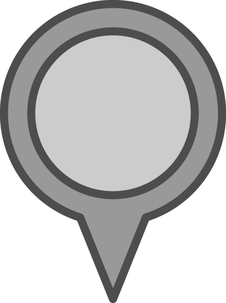 diseño de icono de vector de pin de ubicación