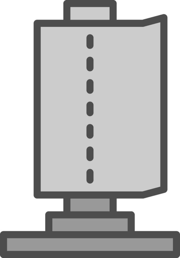Paper Towel Vector Icon Design