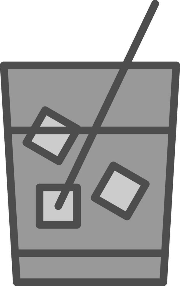 Cold Drinks Vector Icon Design