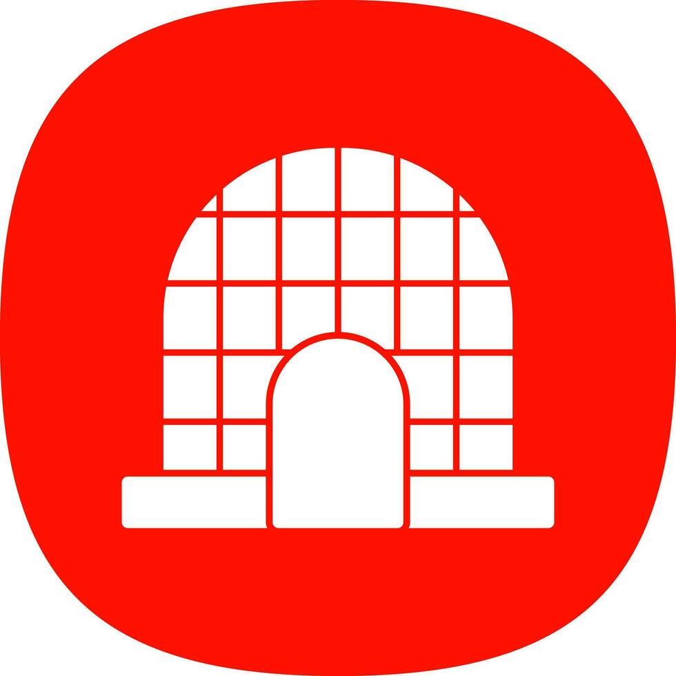 Igloo Vector Icon Design