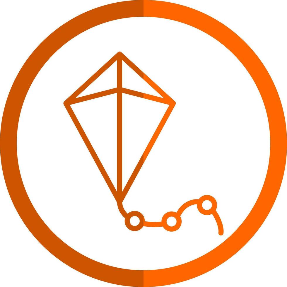 Kite Vector Icon Design