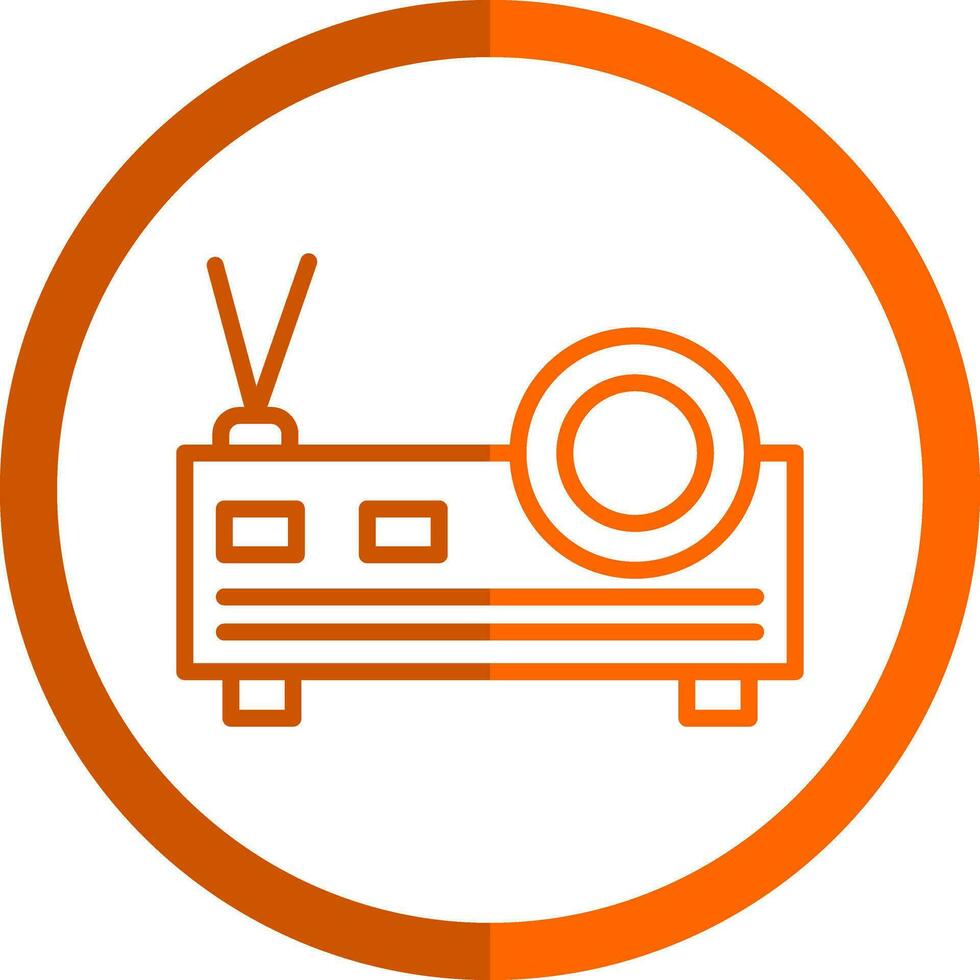 Projector Vector Icon Design