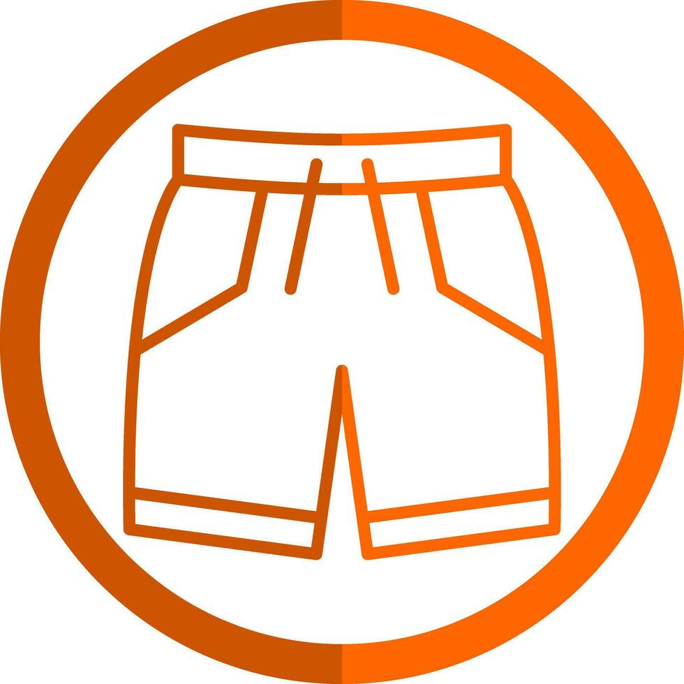 Swimming Trunks Vector Icon Design