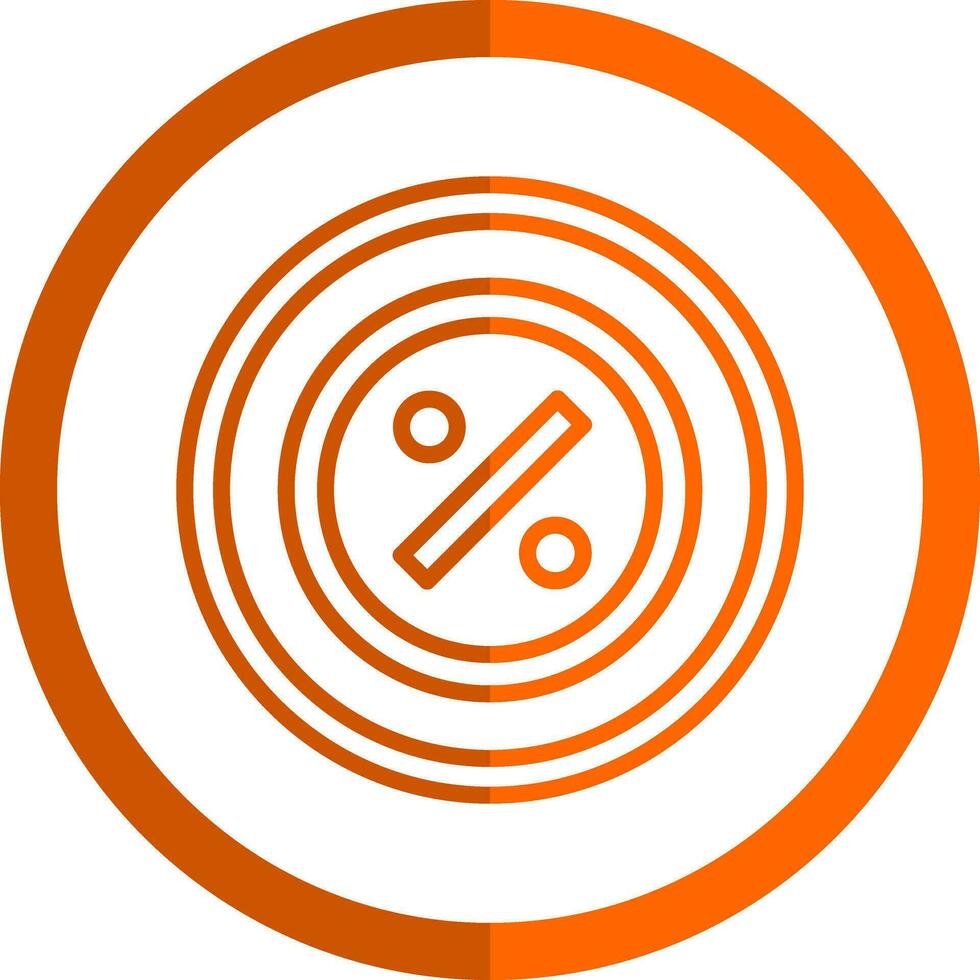 Percentage Vector Icon Design