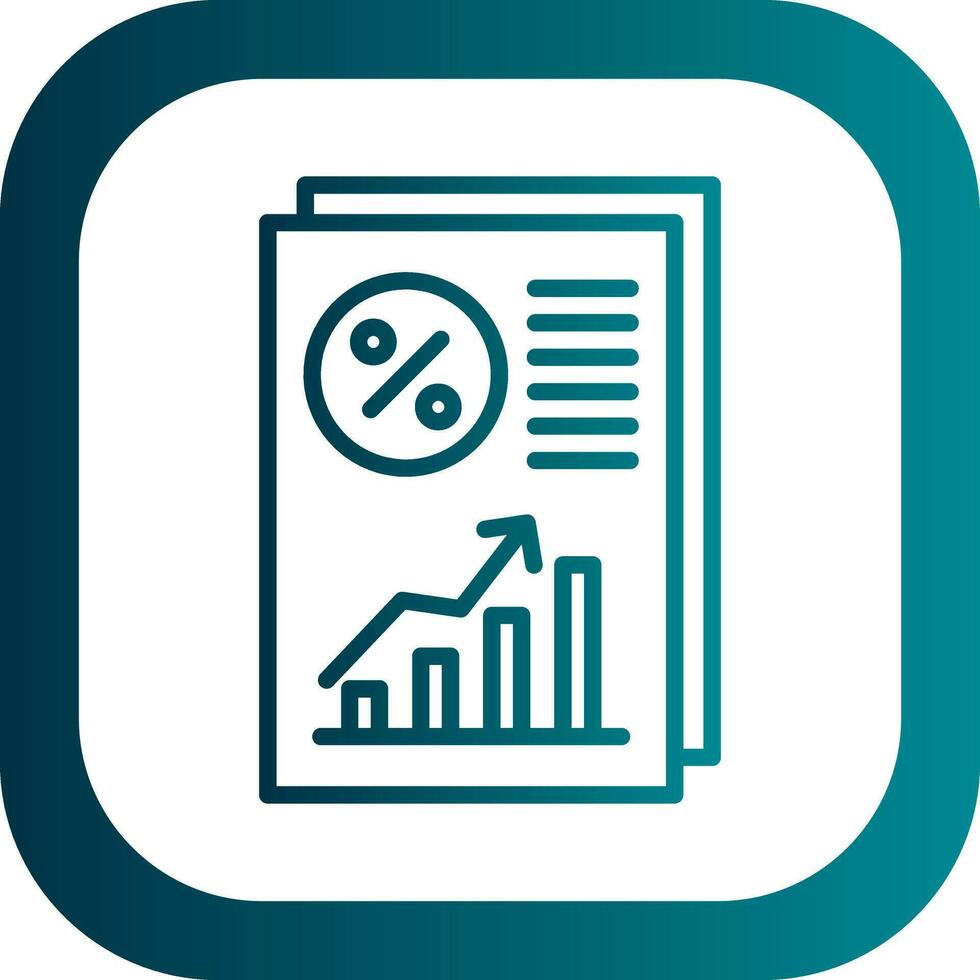 Chart Vector Icon Design