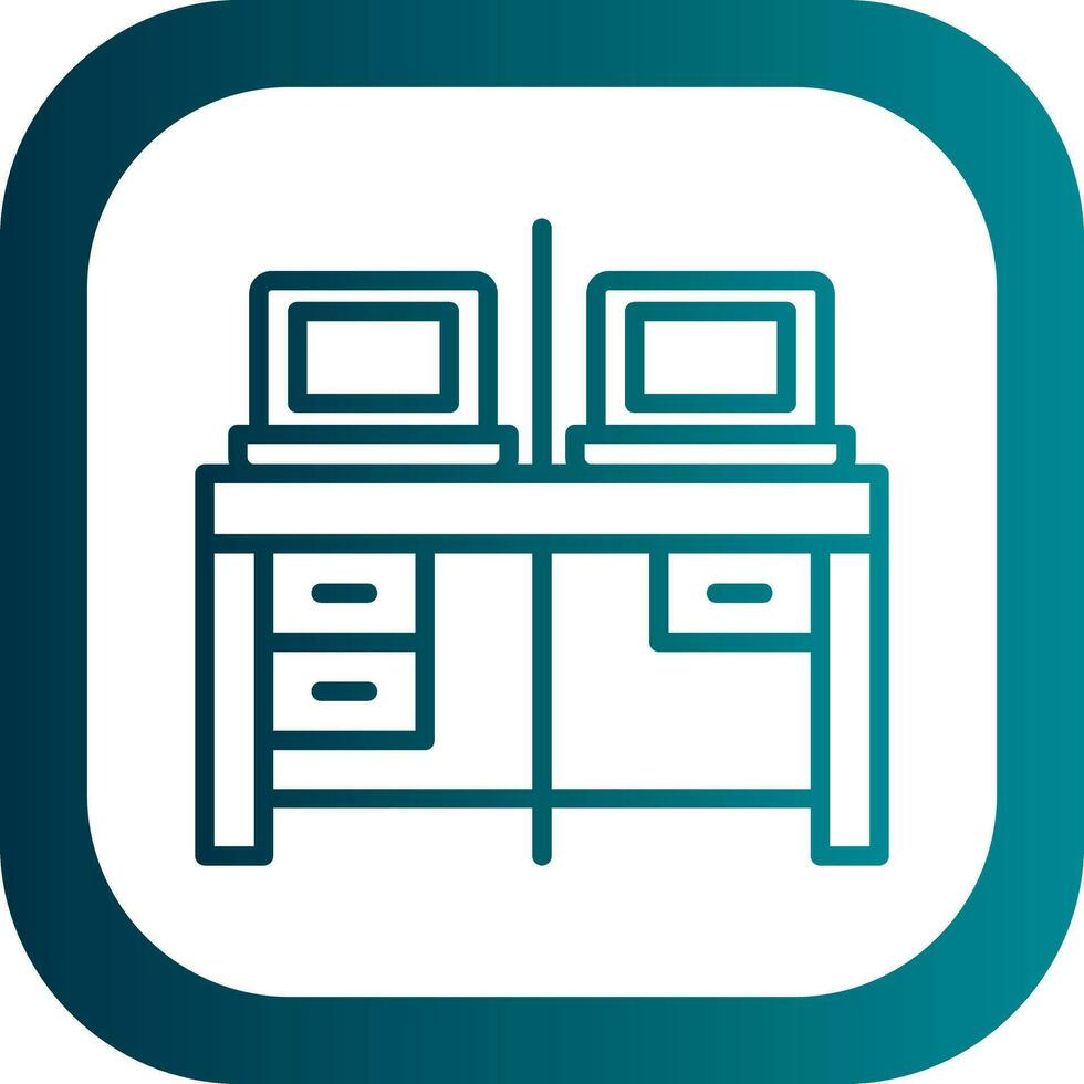 Work Space Vector Icon Design