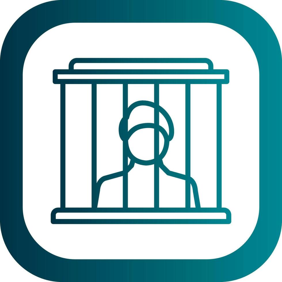 Prisoner Vector Icon Design