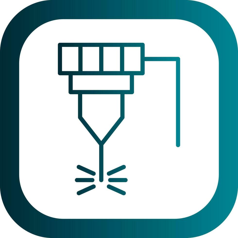 Laser Vector Icon Design
