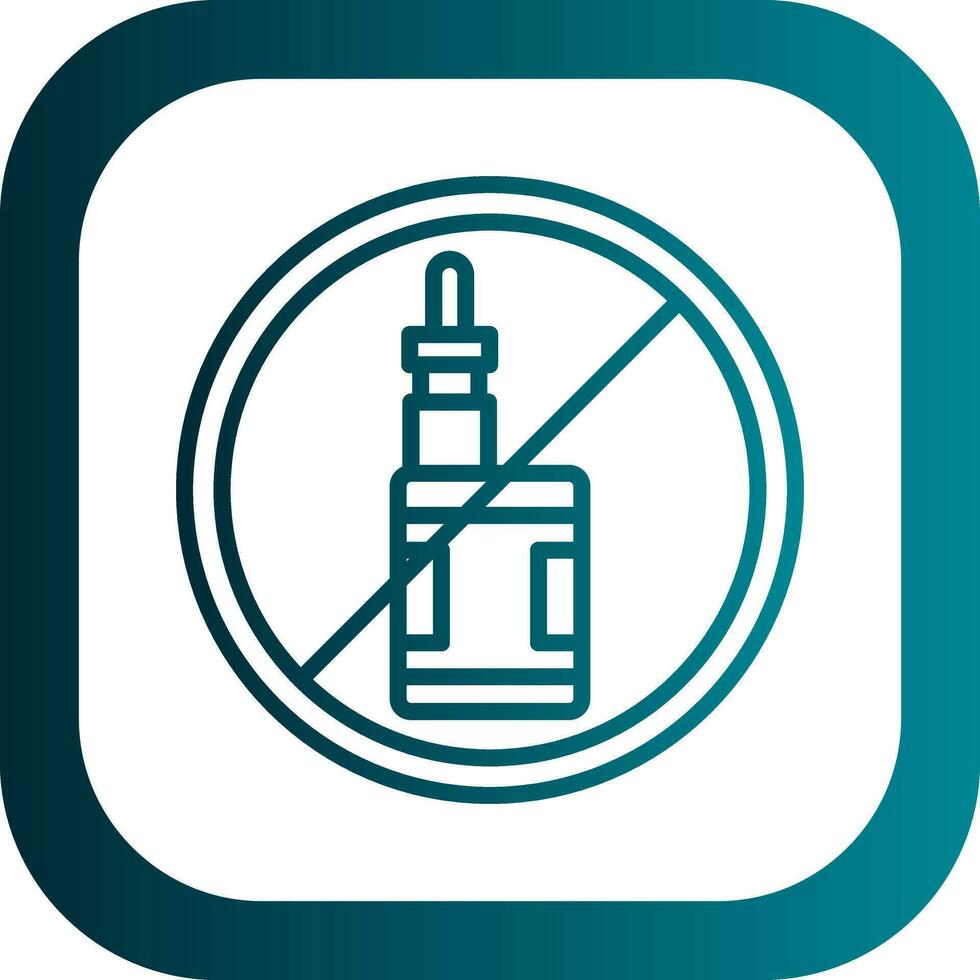 Quit Smoking Vector Icon Design