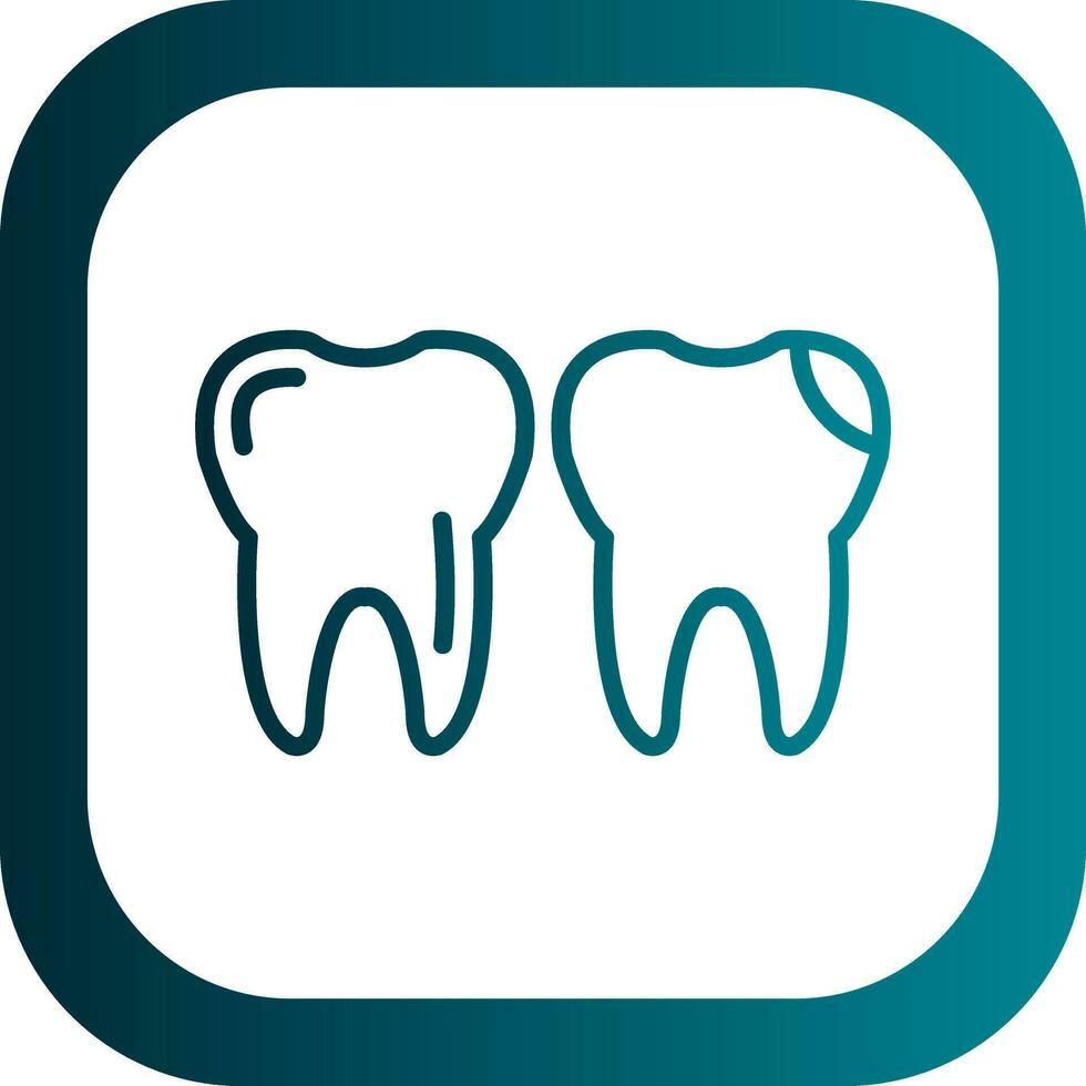 Tooth Vector Icon Design