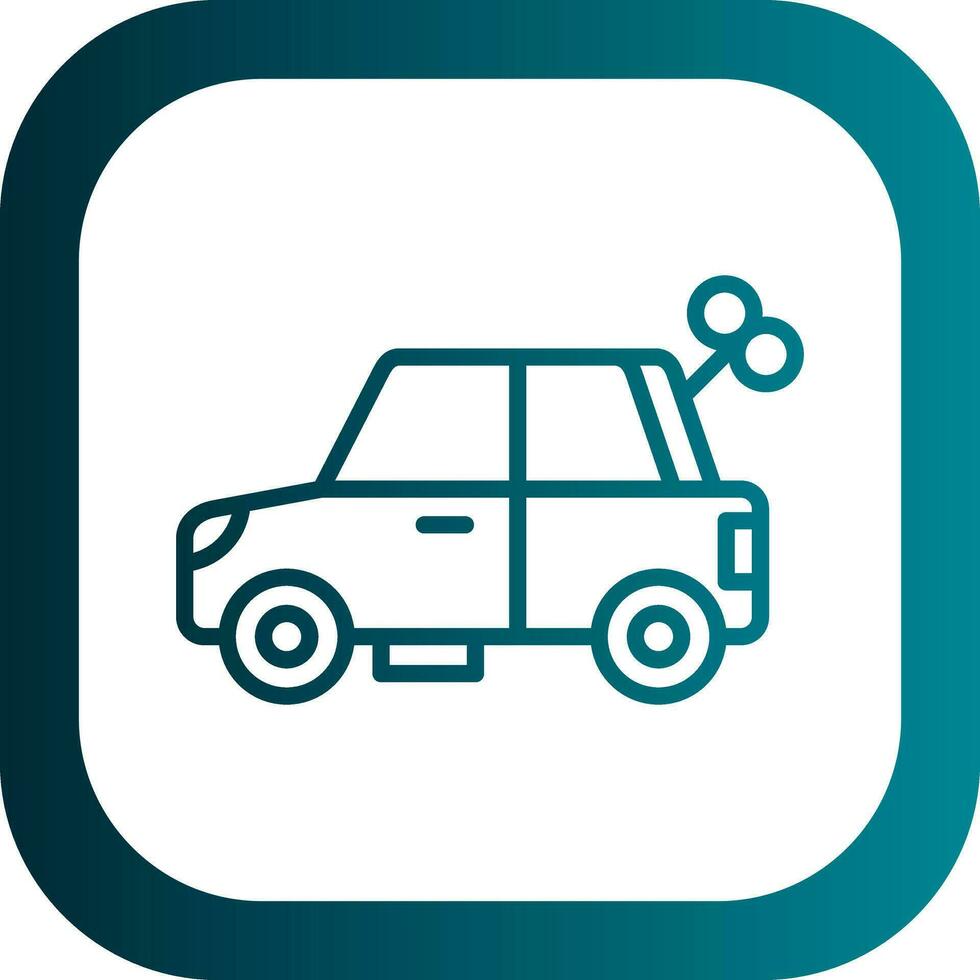 Car Toy Vector Icon Design