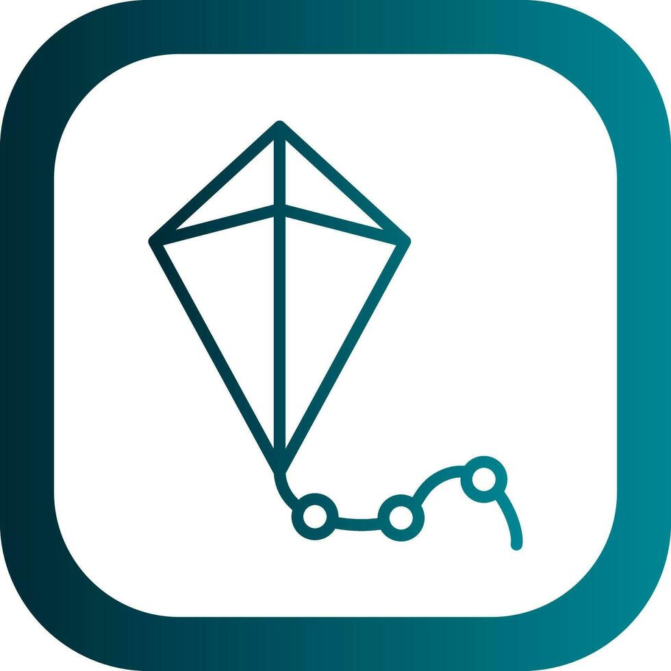 Kite Vector Icon Design