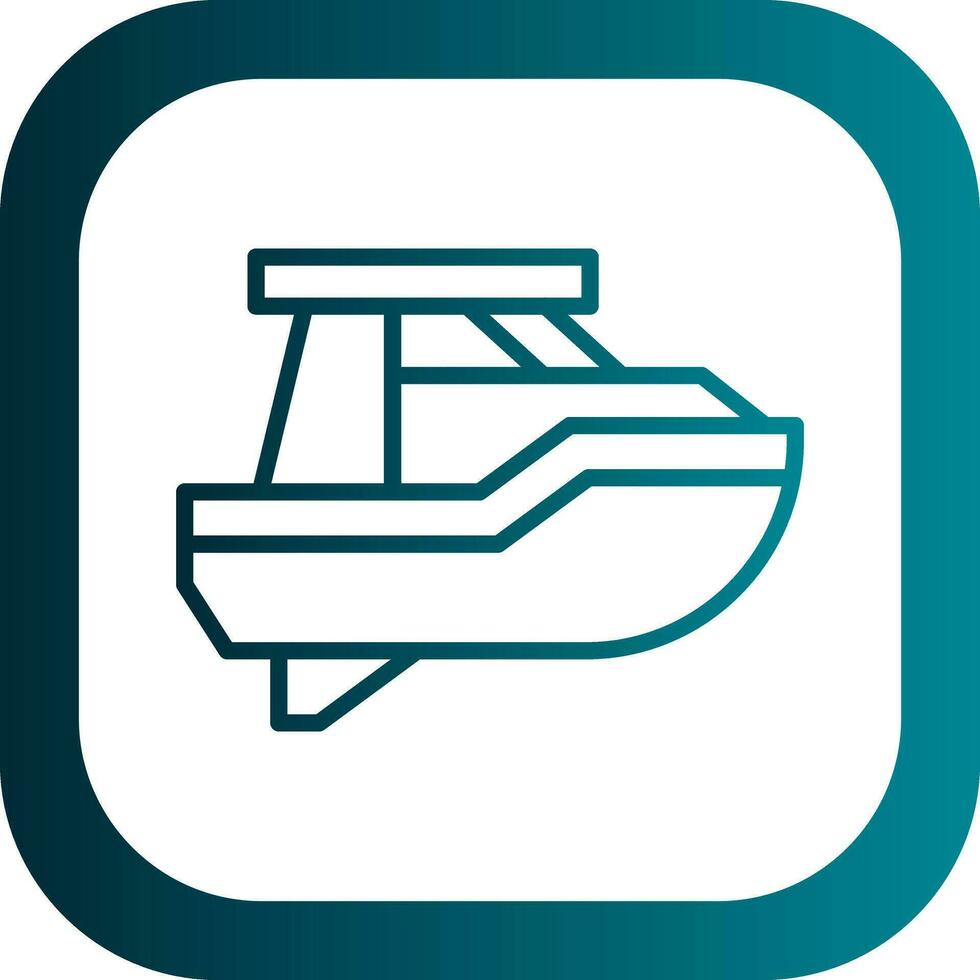 Boat Vector Icon Design