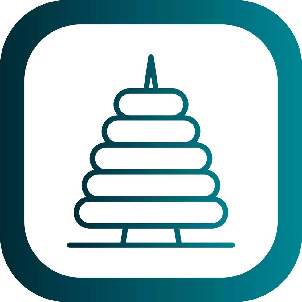Rings Vector Icon Design