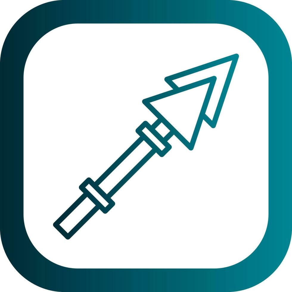 Lance Vector Icon Design